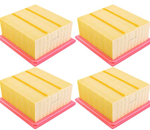 GETOPAUTO 53034249AA engine filter diesel version air filter Fit for Dodge Ram pickup 2500 3500 Replaces 53034249AA 53034051AB WIX46930 CA10261 (set of 4)