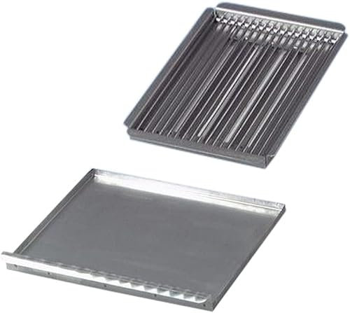 BSR-Grillen passendes Grillrost Set für 4er Gasgrill bestehend aus 4er Grillrost, 4er Flammabdeckung, 4er Fettauffangwanne