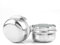 RhinoTuning Lot de 2 capuchons anti-poussière 50 mm OD 55 mm ID 50 mm Couvercle de protection Moyeu de roue Compatible avec les camions/remorques/bateaux (chromé)