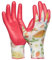Gebol Gardeluxe Bee-friendly Flower&Fruit | 1 paio | Taglia 7/S | Guanti da giardinaggio con design api | Limited Edition | rivestimento molto morbido | vestibilità comoda | per donna | rosa,