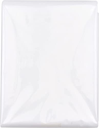 MEAORGROW Polyethylenfolie Transparent Gewächshausfolie, Extra Dick Reißfest Gartenfolie aus Polyethylen, Gewächshausfolie Tunnelfolie Tomatenhaus Folie (3 x 8m)