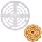BAKERLOGY Puzzle to My Heart Cookie Cutter (Maze Pattern) - Detailed Biscuit Cutter Design for Baking and Crafts, Ideal on Fondant, Dough, Clay