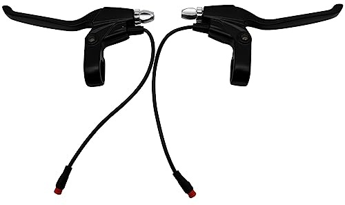 Zreneyfex 108PDD Ebike Brake Lever Set 2 Pin Male Brake Levers, Left and Right Power Off Handle Accessories for Electric Bike
