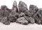 AquaOne Aquarium Steine Mini Landschaft I Natursteine Seiryu 10kg I 0,9-1,8kg pro Stein I Aquascaping Gestein für Tank I Felsen Dekoration Pagode Rückwand I Deko Aquascape grau