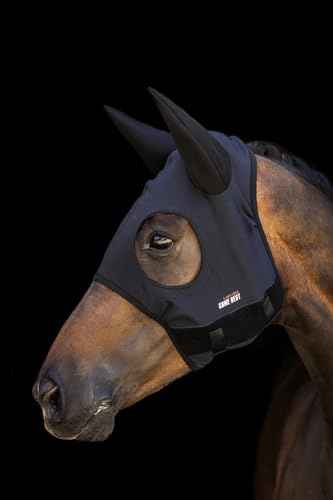 EKKIA Titanium Maske mit Ohren schwarz - WARMBLUT