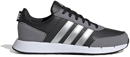 Adidas Damen RUN50S Shoes, core Black/Silver met./Grey Three, 38 2/3 EU