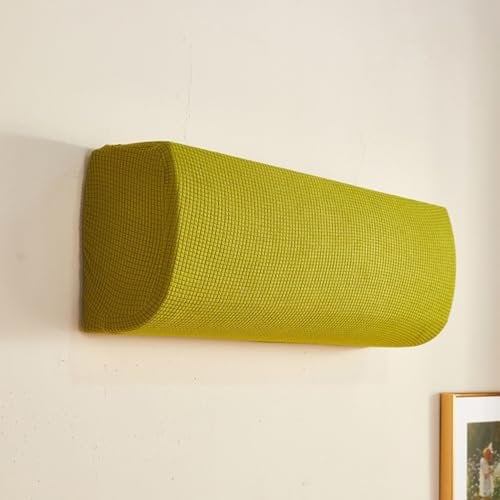Morbuy 2pcs Air Conditioner Cover, Air Conditioners for Home Indoor Dust Covers All-Inclusive Protective Covers Household Portable Air Conditioner Protector (Universal,Turmeric)