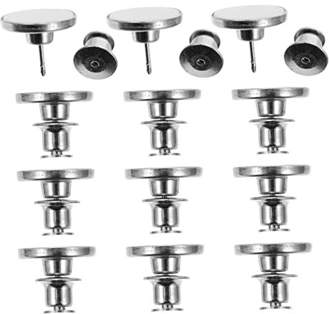 AUTSUPPL 10stücke Jeansknöpfe Verstellbar I-form Expander Geeignet Für Hosen Rucksäcke Ohne Nähen Anbringen Weite in Sekundenschnelle Verändern