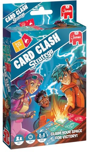 Stratego - Card Clash - Kartenschlacht - Kartenspiel ab 8 Jahren. 2-6 Personen