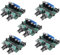Uhidka 5 Amplificadores de Subwoofer 2.1, Placa de Audio de 6 W X 2 + 25 W, Miniamplificador de Bajos HiFi YD1517P para Subwoofer de 4-6 Pulgadas y 40 W (DIY)