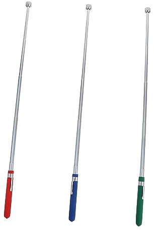 HOMOCONO 3pcs Telescoping Magnetic Pickup Tools Extendable Magnet Stick for Easy Retrieval of Screws Nuts and Objects Hard to Reach Areas Gadgets for Men and Practical Special Random Color