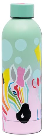 moses. Lovely Planet - Thermos in acciaio INOX, 500 ml, a doppia parete, colorato, infrangibile, per scuola e gite