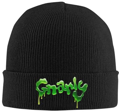 SDFXCDR Winterwärme, KATSEYE Gnarly-Logo, gestrickte Mützenmützen, Herbst-Wintermütze, warme Acryl-Casual-Kpop-Girlgroup-Mütze Männer Frauen