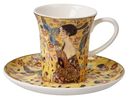 Goebel Espressotasse Gustav Klimt Dame mit Fächer - Artis Orbis