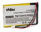 vhbw Batterie Compatible avec Garmin Nüvi 760T, 760, 710, 750, 700, 710T, 765T, 765, 770 GPS, Appareil de Navigation (1250mAh, 3,7V, Li-polymère)