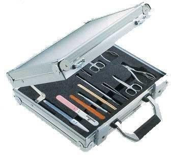 Pfeilring Manicurekoffer 12 Teilg. Inox
