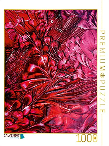 CALVENDO Puzzle Kraft der Farbe- Rot | 1000 Teile Lege-Größe 48 x 64 cm Foto-Puzzle für glückliche Stunden