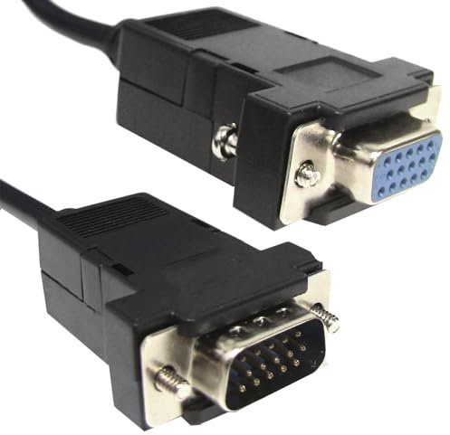 BeMatik - Cable VGA 0.5m (HD15-M/H)
