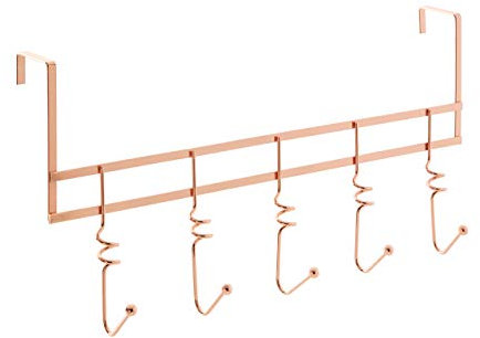 Premier Housewares Over Door Hanger, Copper Plated Iron Wire, One size