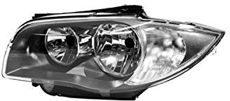 DM Autoteile 116001 Hauptscheinwerfer Scheinwerfer links H7/H7 kompatibel für BMW 1er 07-11