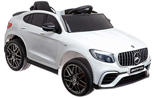 Mercedes-Benz AMG GLC 63S Coupe Kinderfahrzeug, 3-5 Jahre bis 30 kg, mit 2.4 GHz Fernbedienung - Lizenziert - Elektroauto Kinderauto