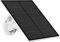 Solarpanel für Überwachungskamera Aussen Akku, 5W Solarmodul für DC 5V Outdoor Akku Kamera, Solarpanel mit Micro USB und USB-C Anschluss, Verstellbarer Bügel, IP65 Wasserdicht, 9,8ft Kabel
