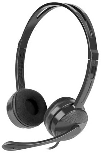 BigBuy Home Natec Headphones with Microphone