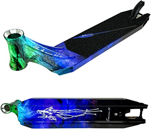 Fantic26 Sticker + Ethic DTC Erawan V2 Stunt-Scooter Park-Trick-Tret-Roller Ersatz-Deck (54cm Iridium)