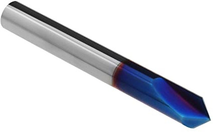 Be In Your Mind Chamfer End Mill 2 Flutes Chamfer Cutter 6mm Shank Tungsten Steel V Groove Router Bit Power Tool Accessories for Machine Tools Milling Machines Drills