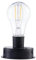 Solar Garden Outdoor String Lights - Hanging Clear LED Ball Bulbs With Wire - Round Lantern Replacement Parts