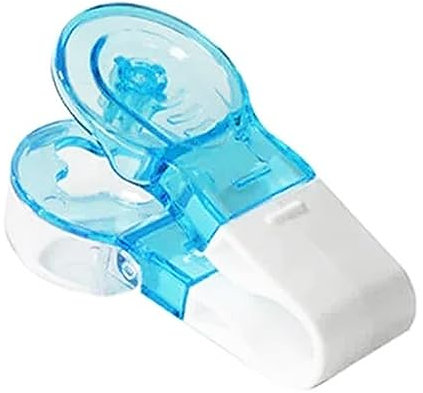 Luqeeg Tragbarer Medikamentenbecher Reise-Pillenbecher Tablettenspender Medizin Blister Packung Opener Assistance Tool für ältere Menschen Behinderte, Einfaches Herausnehmen von Tabletten