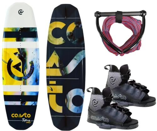 COASTO Topaz 140 Package Wakeboard Flex Hantel mit Maze Bindung 40-46