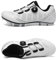 Hixingo Fahrradschuhe Herren Damen Weiß MTB Radsportschuhe Mountainbike Schuhe Sneaker Atmungsaktive Outdoor-Radschuhe Fahrrad Spin MTB Schuhe, 40 EU