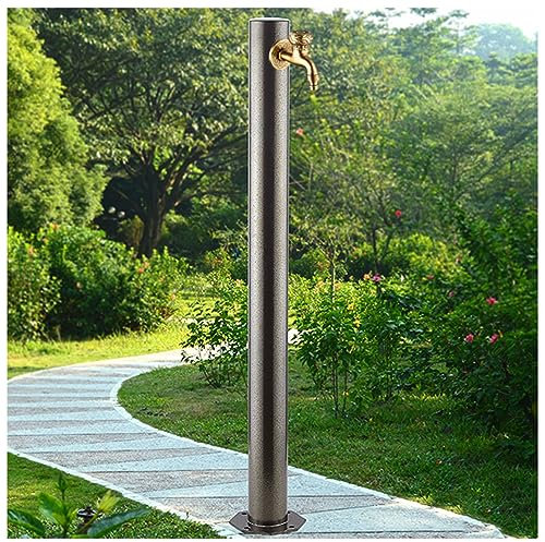 Garten-Wassersäule mit Messinghahn, Terrassen-Wasserspender, Wasserbrunnenschlauch-Lätzchen, Frostschutzmittel, rissige Wasserrohr-Wasserhahn-Verlängerung, Fernbedienung, für