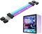 Fellflying ATX RGB Power Cable, 16.8 Million Color Addressable RGB, High Power Supply, Compatible with All Major Motherboard Connector