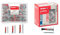 Fischer 544546 Duopower Universal Dowels Kit with Screw, ‎Transparent & 545676 Cavity Fixing, Duoblade S Ld, Self Drilling Plasterboard Plug with Chipboard Screw, Strong Plug