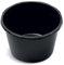 Black Plastic Plant Pots 45L, 65L, 90L Round, 40L and 60L Rectangular (Round, 45 Litres)
