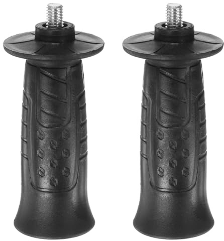 Sourcing Map 2pcs Rotary Tool Side Handle 8mm x 102mm Plastic Non-Slip Auxiliary Sander Handle Tool