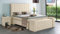 Boxspringbett Kimm 240x220, KL-Vanille, 7-Zohnen Taschenfederkernmatratze, Ergoflex - Inklusive Aufbau - Deutscher Hersteller