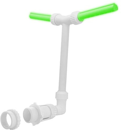 VOCUE Fontaine de piscine cascade avec lumière pour et enterrée