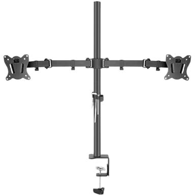 SIBBLE T902-240 Desktop-Klemmung, vollbeweglicher 360-Grad-Dual-Monitor-Ständer, 10-27-Zoll-Klemme, Monitor-Montagearm, Belastung 15 kg, PC-Ständer(Clamp Base)