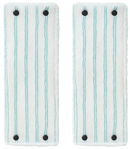 2 Stück Bodenwischer Ersatzbezug, Wischbezug Für Clean Twist M, Bodenwischer Bezug, Wischmopp Bezug, 42 X 15,5 cm