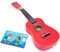 New Classic Toys - 10341 - Musikinstrument - Spielzeug Holzgitarre - Rot