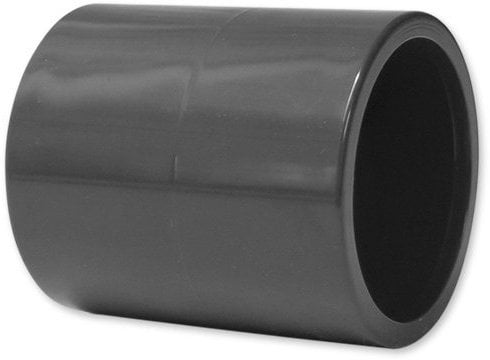 PVC-Muffen, doppelte Klebemuffe, 50 mm