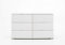 Beauty.Scouts Möbel EXTARA Collection Schubkastenkommode Prime - Konsole Kommode Sideboard 130x83x41 cm 6 Schubkästen Schubladen Kommode Sideboard Anrichte Farbe Schlammeiche/Schwarz