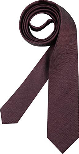 OLYMP Herren Krawatte Herren-Accessoire Uni & Uninah, Größe: Onesize, Farbe: Rot