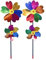 Modou (2 Stück Windspiel Windrad Windmühle Geeingnet für Gärten/Terrassen/Balkone und ebenso EIN schönes Spielzeug für Kinder