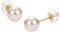 Runde japanische Akoya-Perlenohrringe für Damen, 18 Karat Gold-Ohrstecker mit echten Zuchtperlen, Pearl Earrings 4,5 mm – 8,5 mm