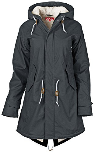 derbe Damen Regenjacke Friese Tidaholm | Gefüttert | Regenmantel | Frauen | mit Futter | Hamburg | Friesennerz