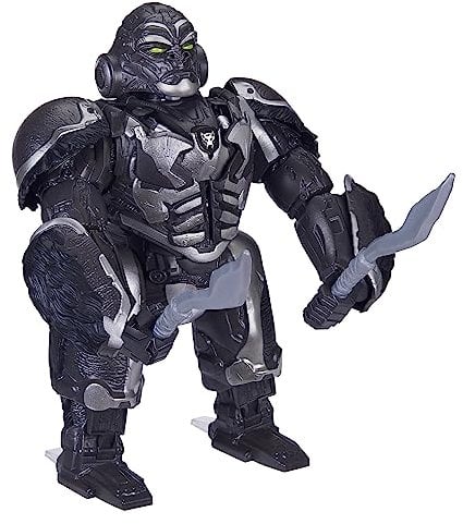 Transformers: Rise of the Beasts Command & Convert Animatronic Optimus Primal 31.5-cm Electronic Toy For 6+ Years, Includes: figure, 2 accessories and instructions.